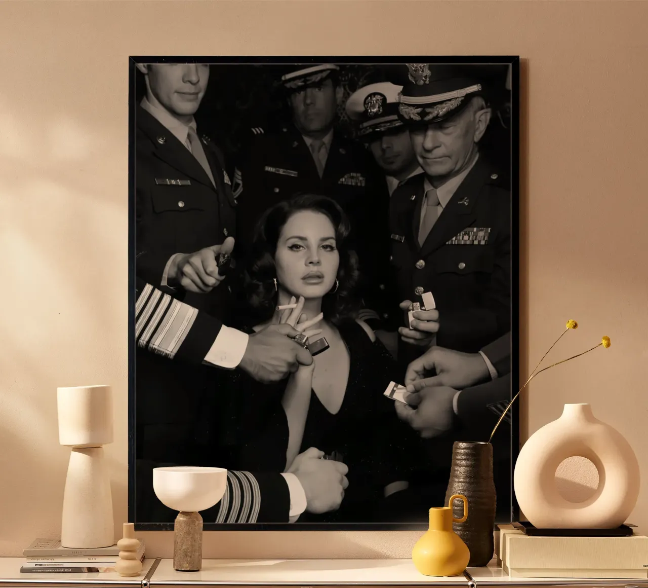 Il fumo di Lana Del Rey poster da kanel shop