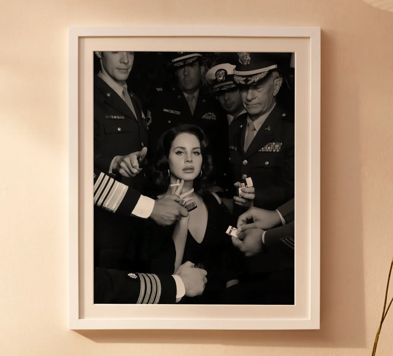 Il fumo di Lana Del Rey poster da kanel shop