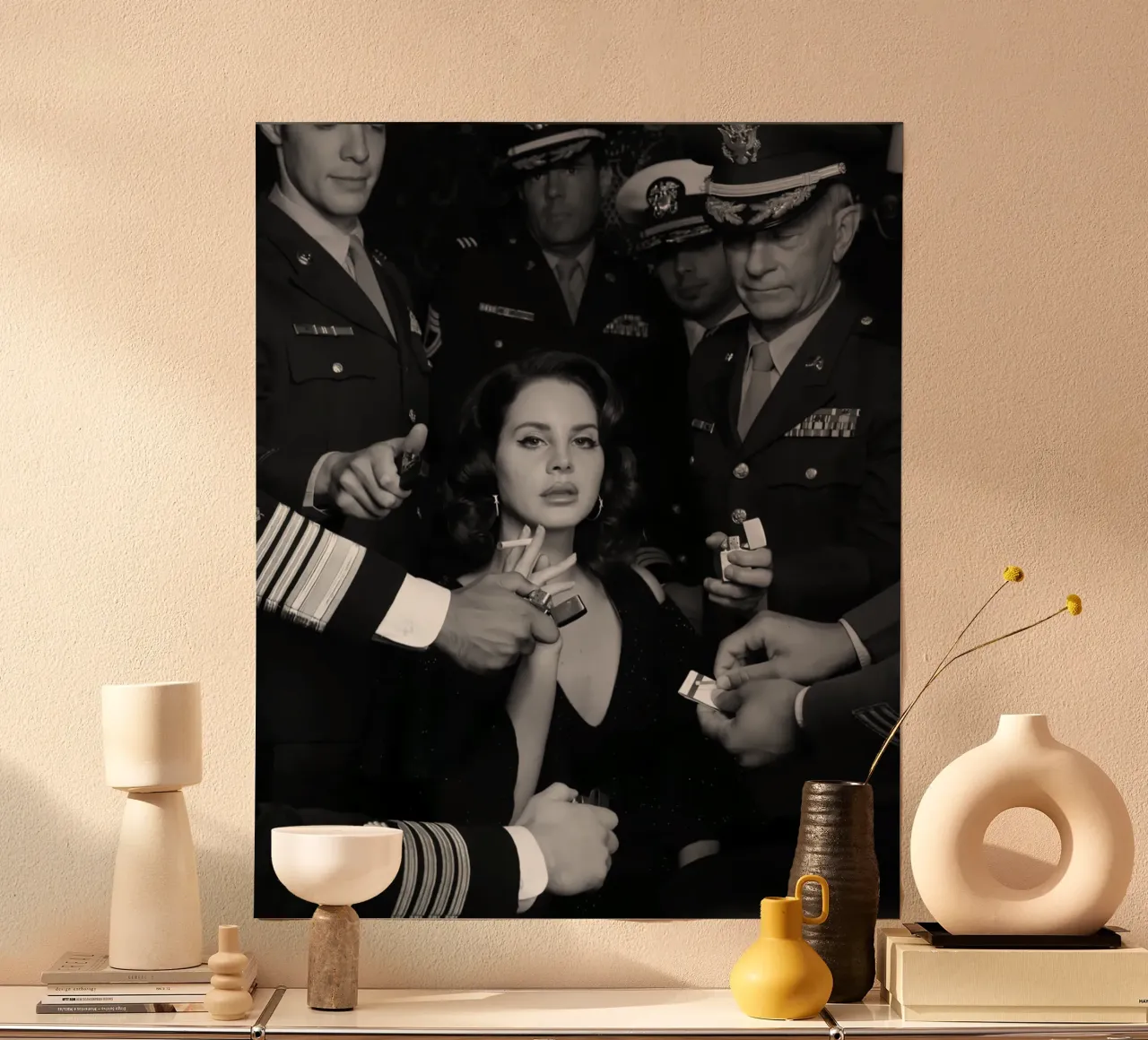 Il fumo di Lana Del Rey poster da kanel shop