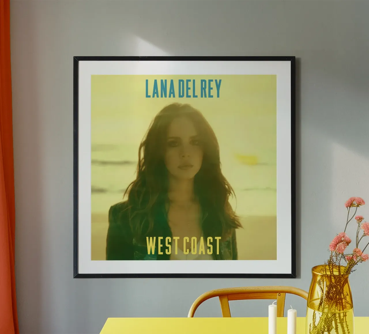 Lana Del Rey Costa Ovest poster da kanel shop