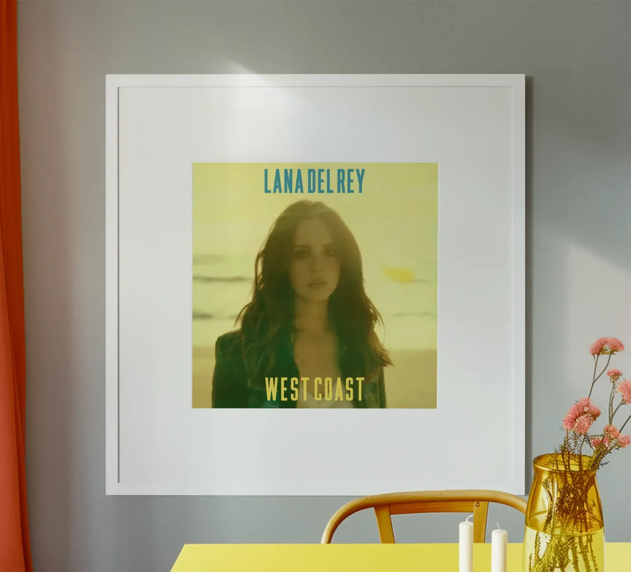 Lana Del Rey Costa Ovest poster da kanel shop