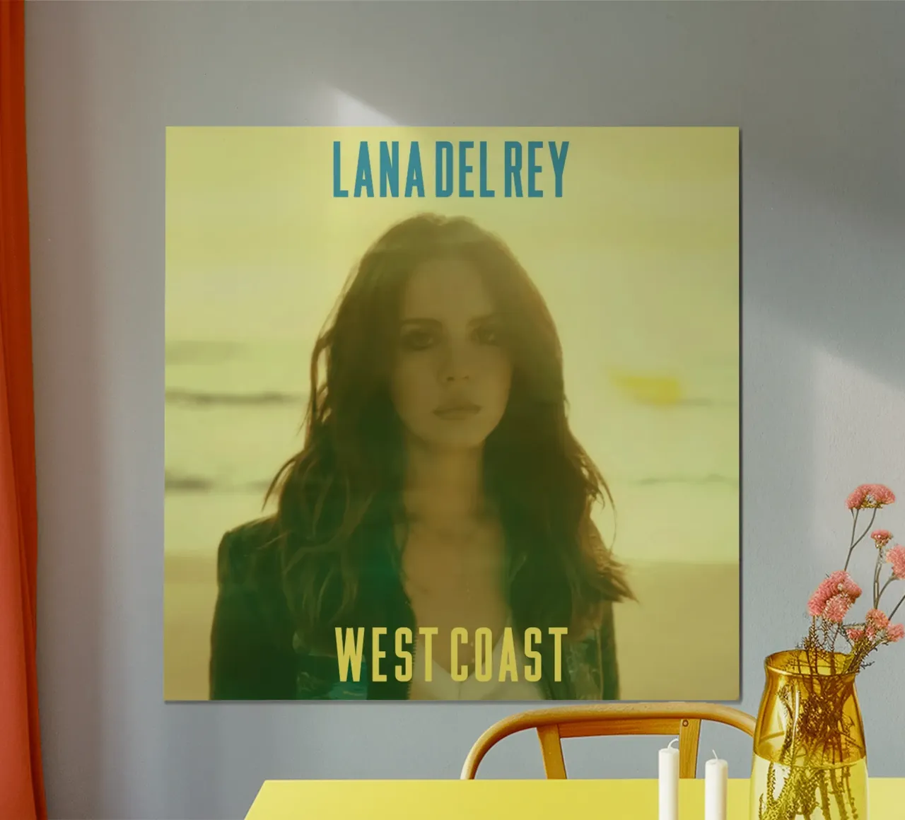 Lana Del Rey Costa Ovest poster da kanel shop