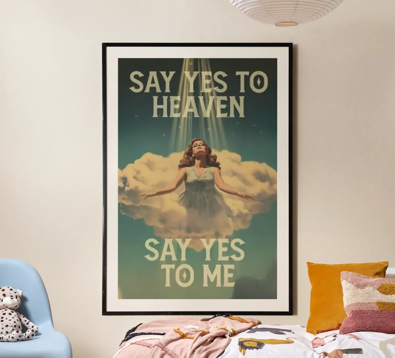 Sag Ja zum Himmel Poster von kanel shop