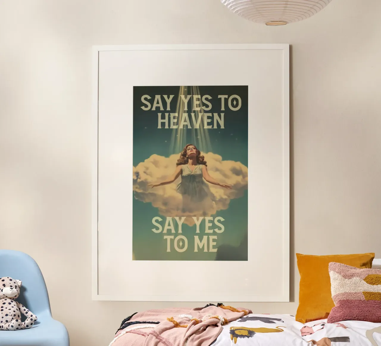 Sag Ja zum Himmel Poster von kanel shop