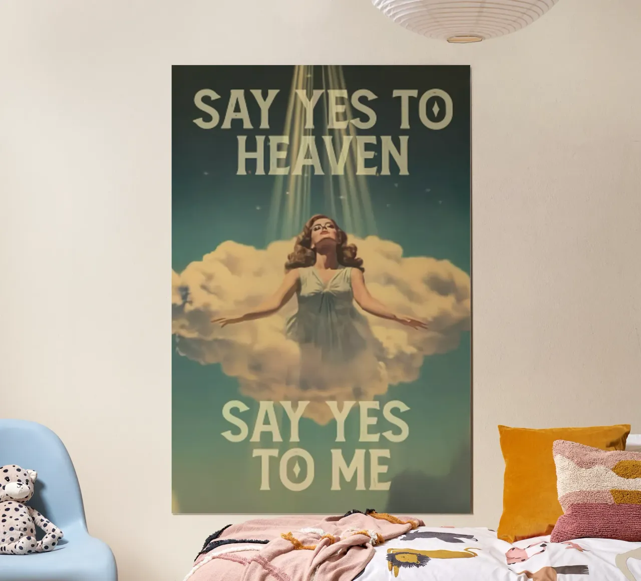 Sag Ja zum Himmel Poster von kanel shop
