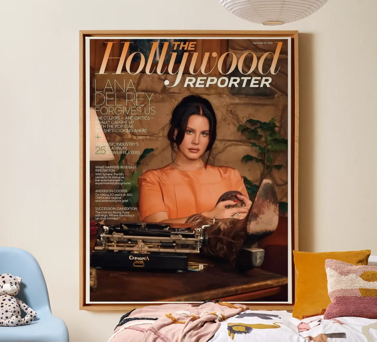 Hollywood tela con Cornice a cassetta da kanel shop