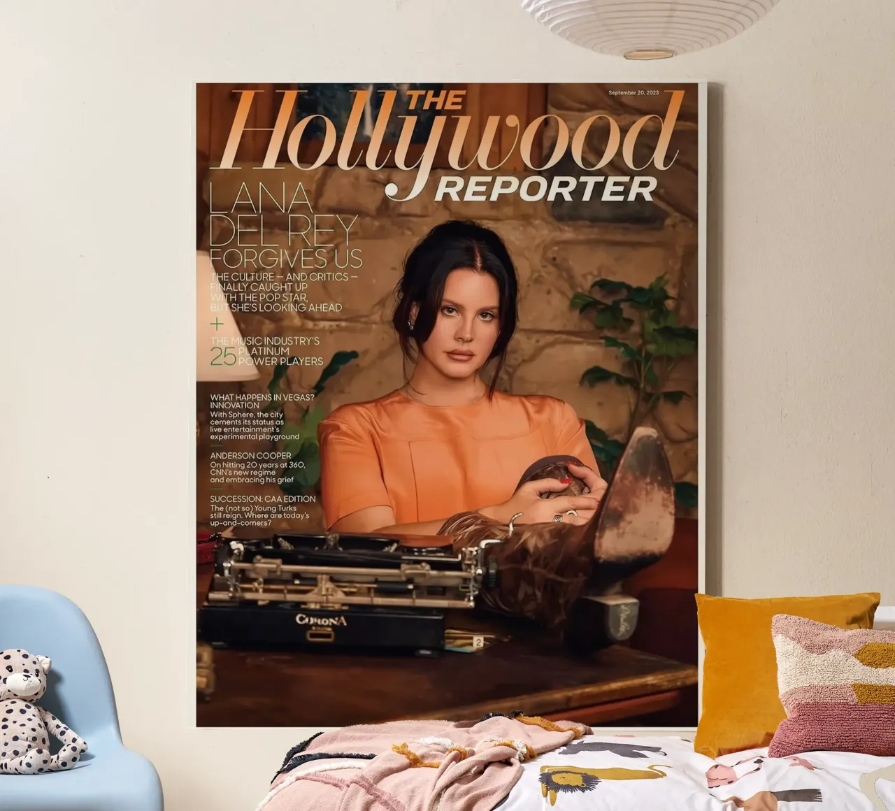 Hollywood tela con Cornice a cassetta da kanel shop