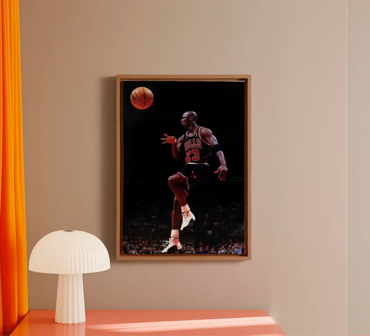 jordan vrije stijl canvas met Baklijst van kanel shop