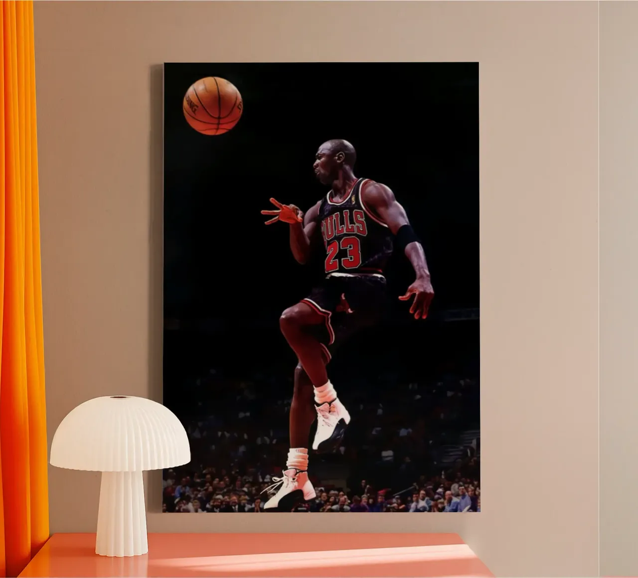 jordan vrije stijl canvas met Baklijst van kanel shop