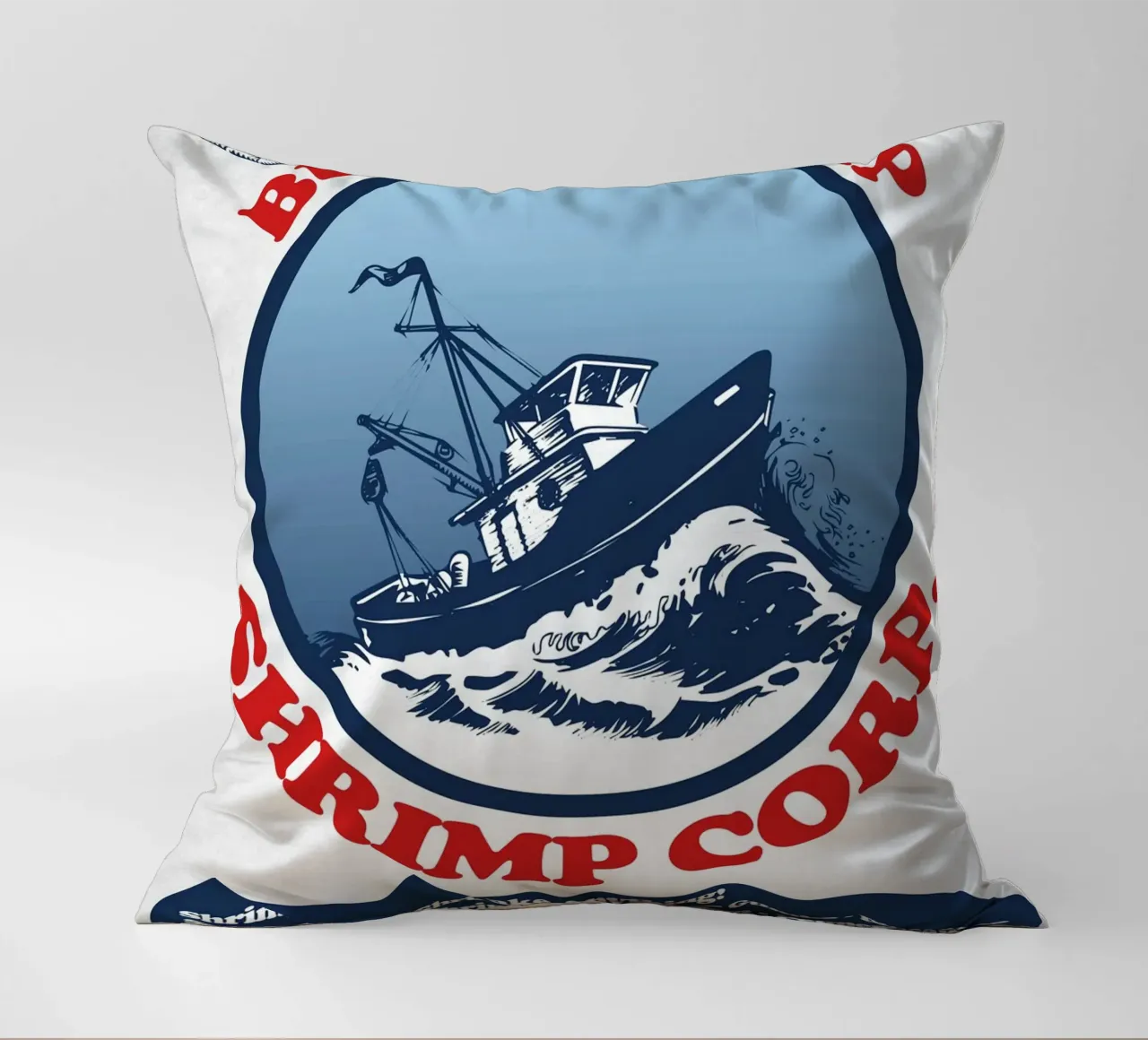 Bubba Gump Shrimp Corp. cuscino da Junkie Movie