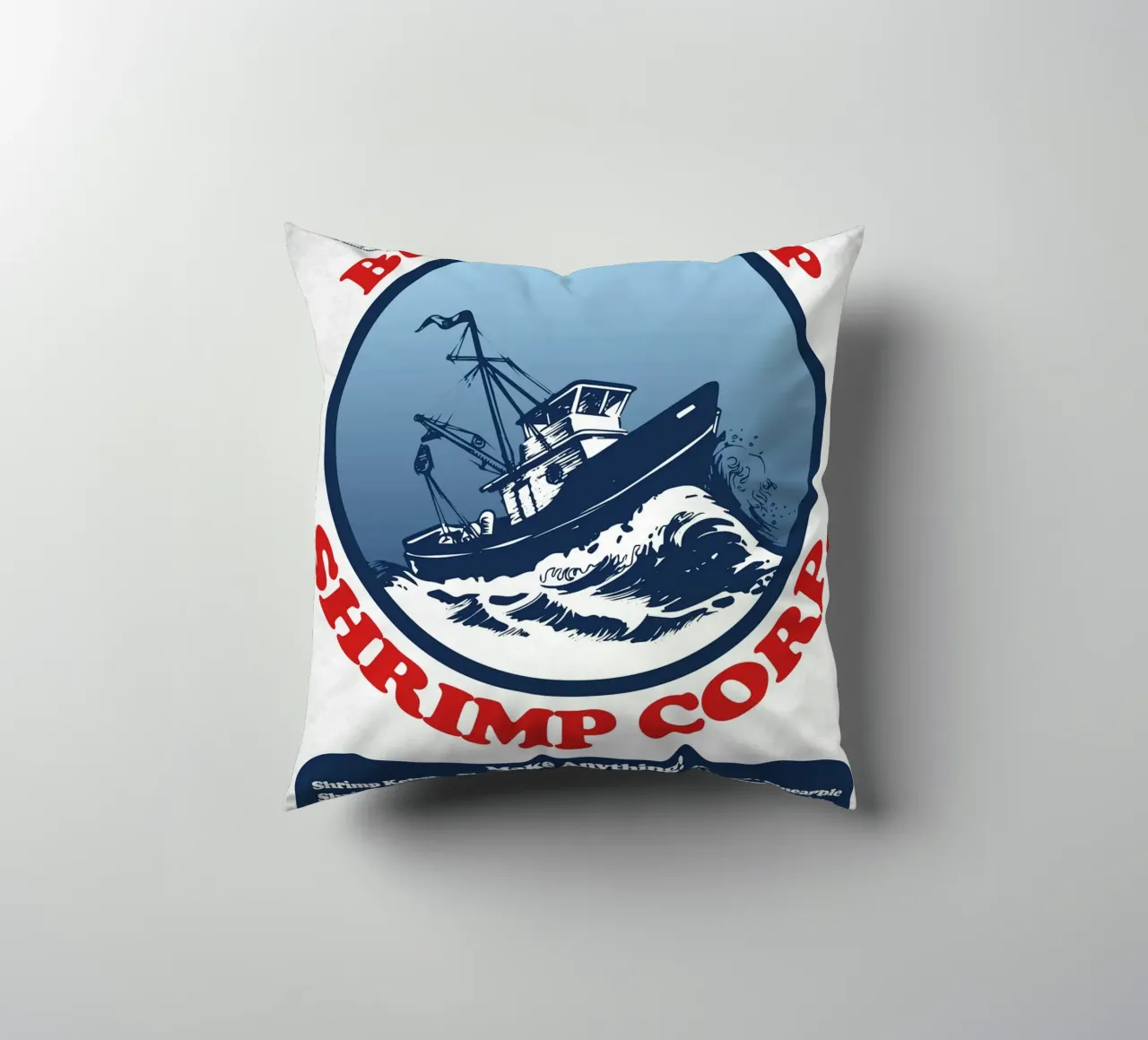 Bubba Gump Shrimp Corp. cuscino da Junkie Movie