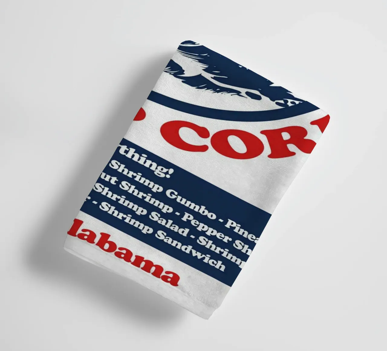 Bubba Gump Shrimp Corp. asciugamano da bagno da Junkie Movie