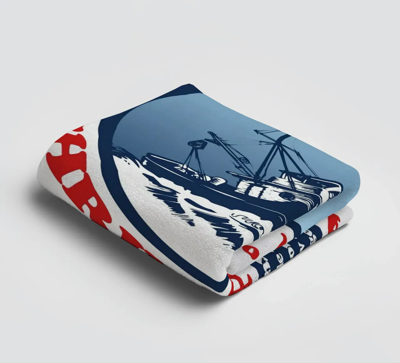 Bubba Gump Shrimp Corp. asciugamano da bagno da Junkie Movie