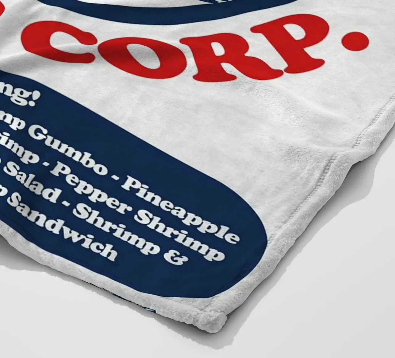 Bubba Gump Shrimp Corp. coperta in pile da Junkie Movie