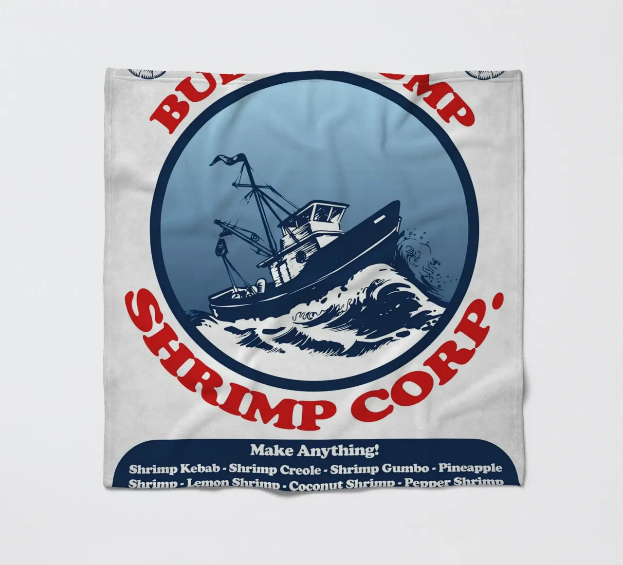 Bubba Gump Shrimp Corp. coperta in pile da Junkie Movie
