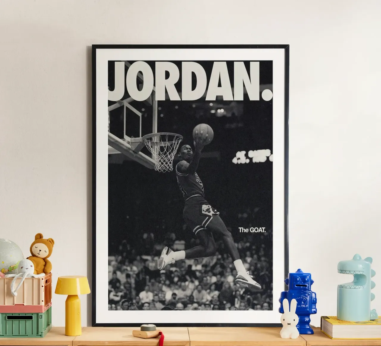 La capra poster con telaio in plastica da kanel shop