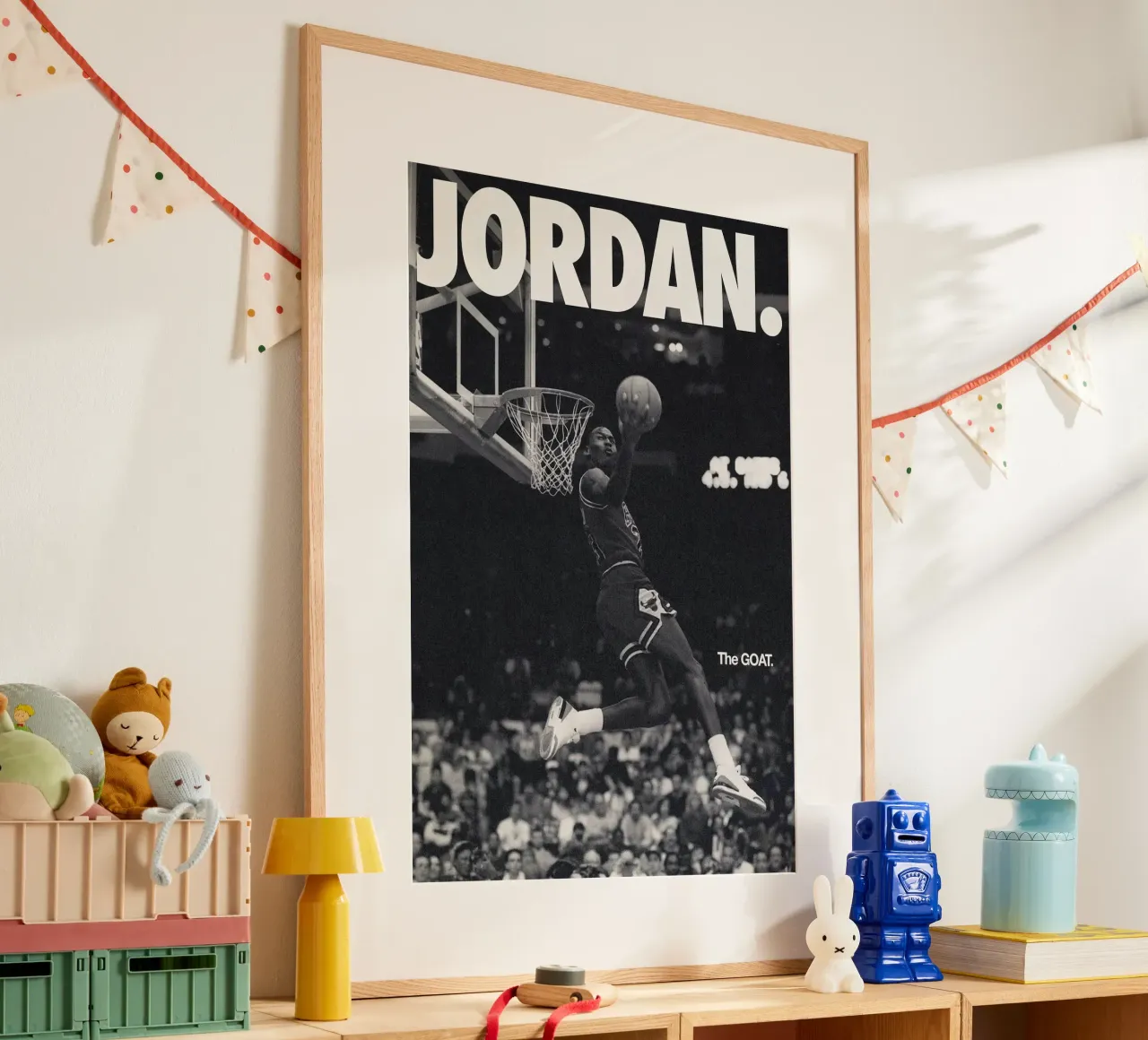 La capra poster con telaio in plastica da kanel shop