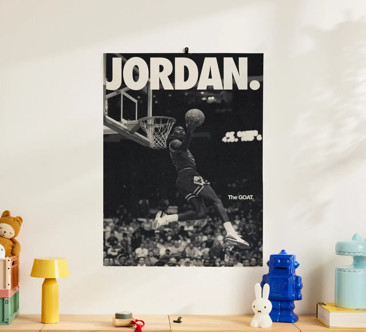 La capra poster con telaio in plastica da kanel shop