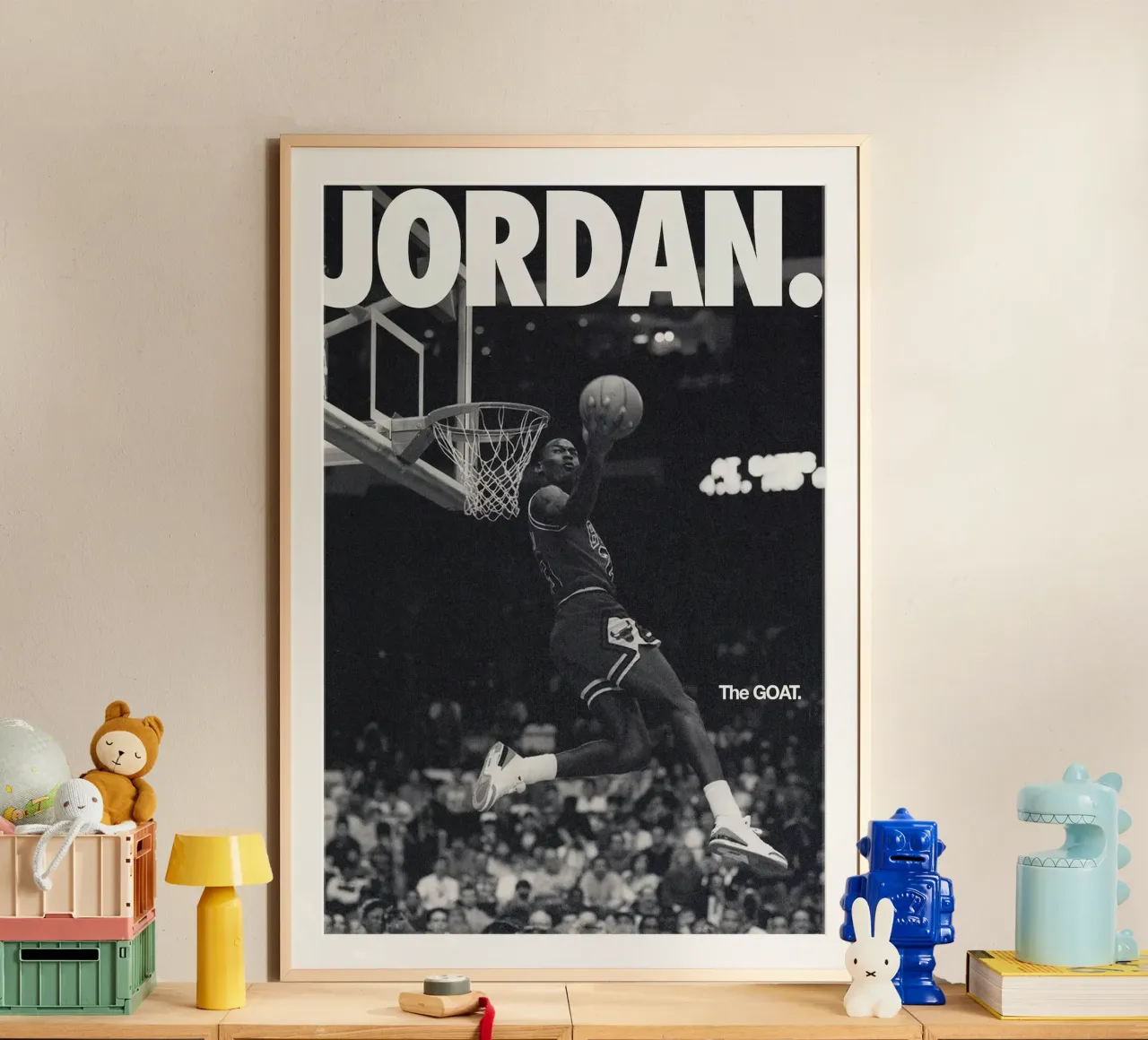 La capra poster con telaio in plastica da kanel shop