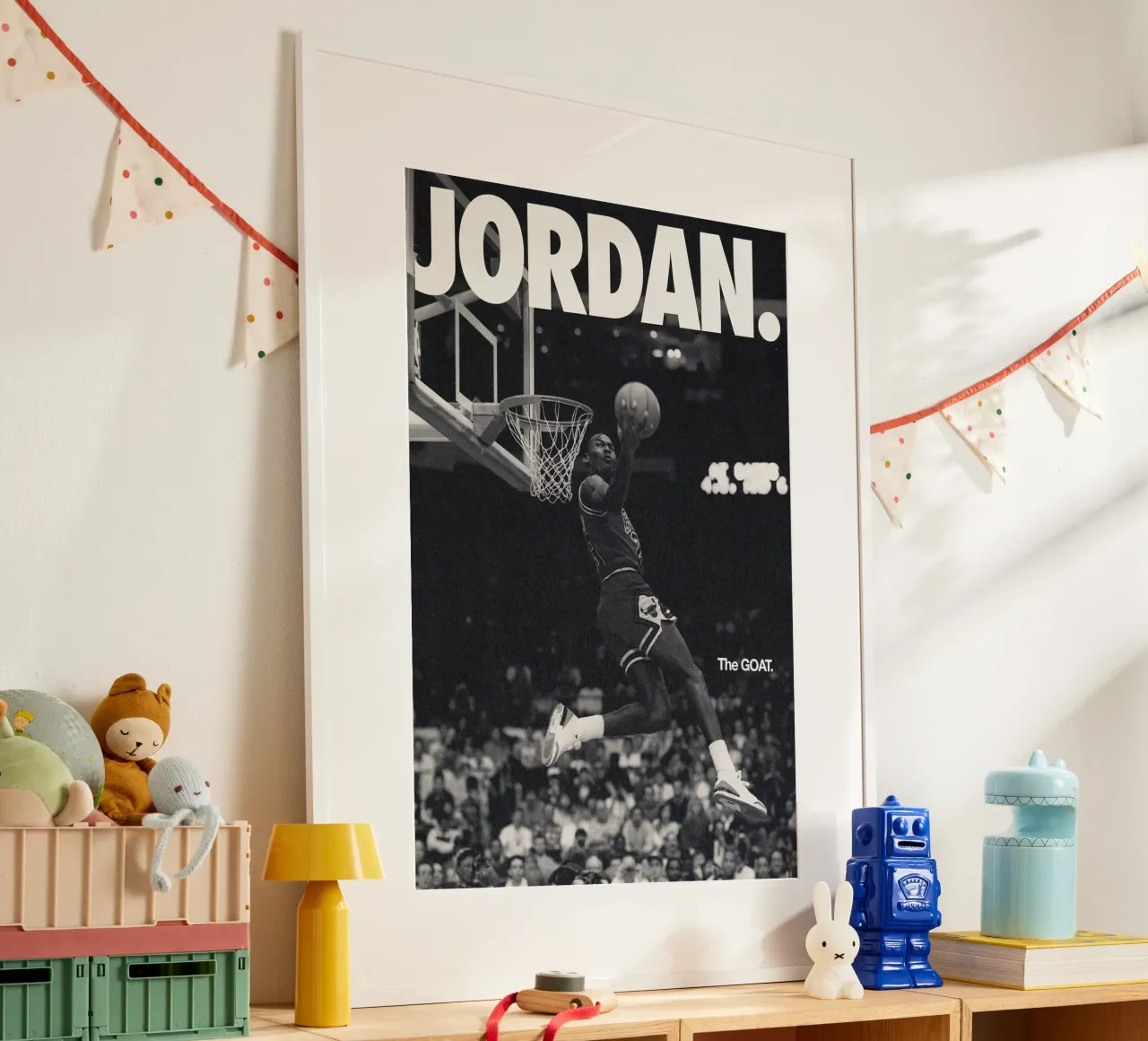 La capra poster con telaio in plastica da kanel shop