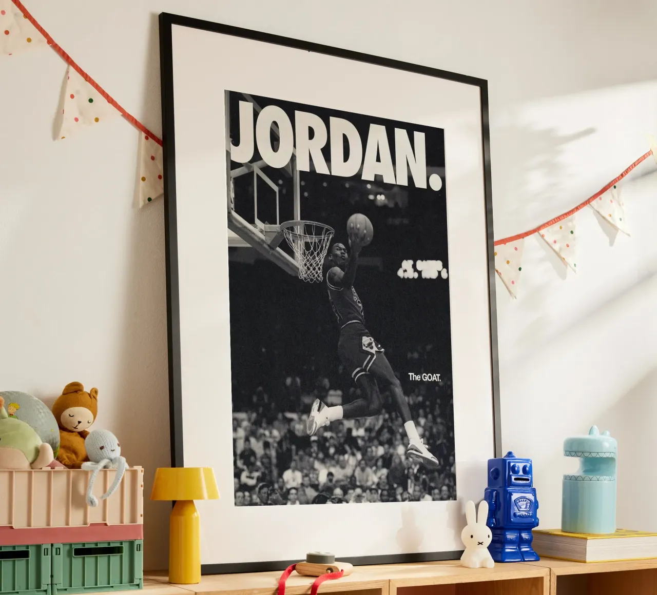 La capra poster con telaio in plastica da kanel shop