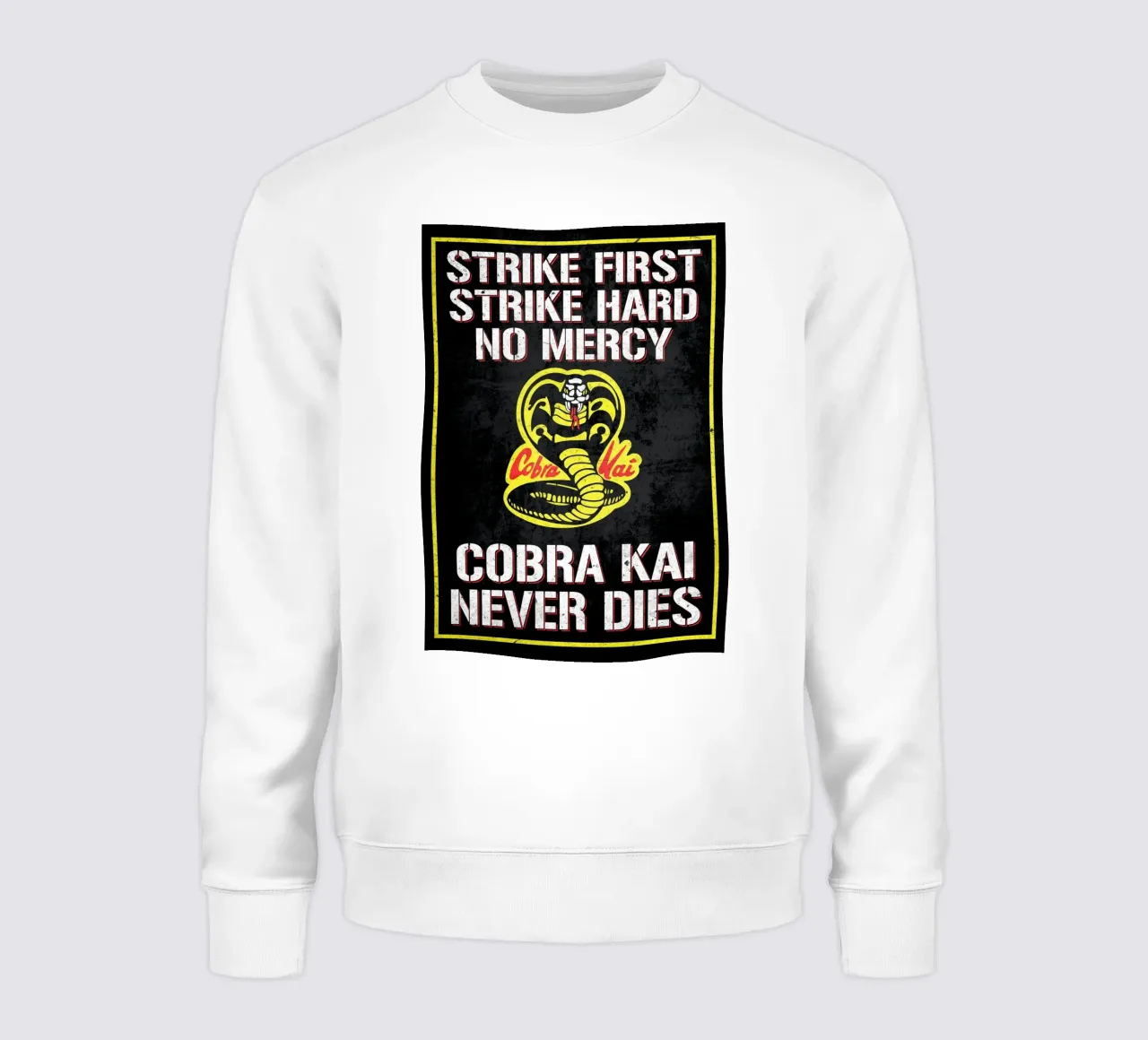 Cobra Kai non muore mai felpa da Junkie Movie
