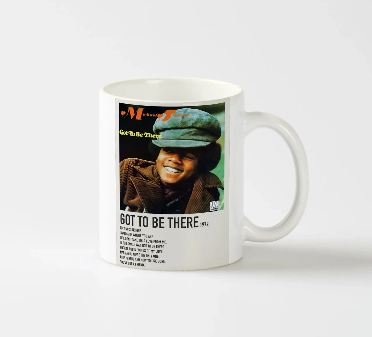 Michael Jackson Got to be there tazza in ceramica da Roronoa7