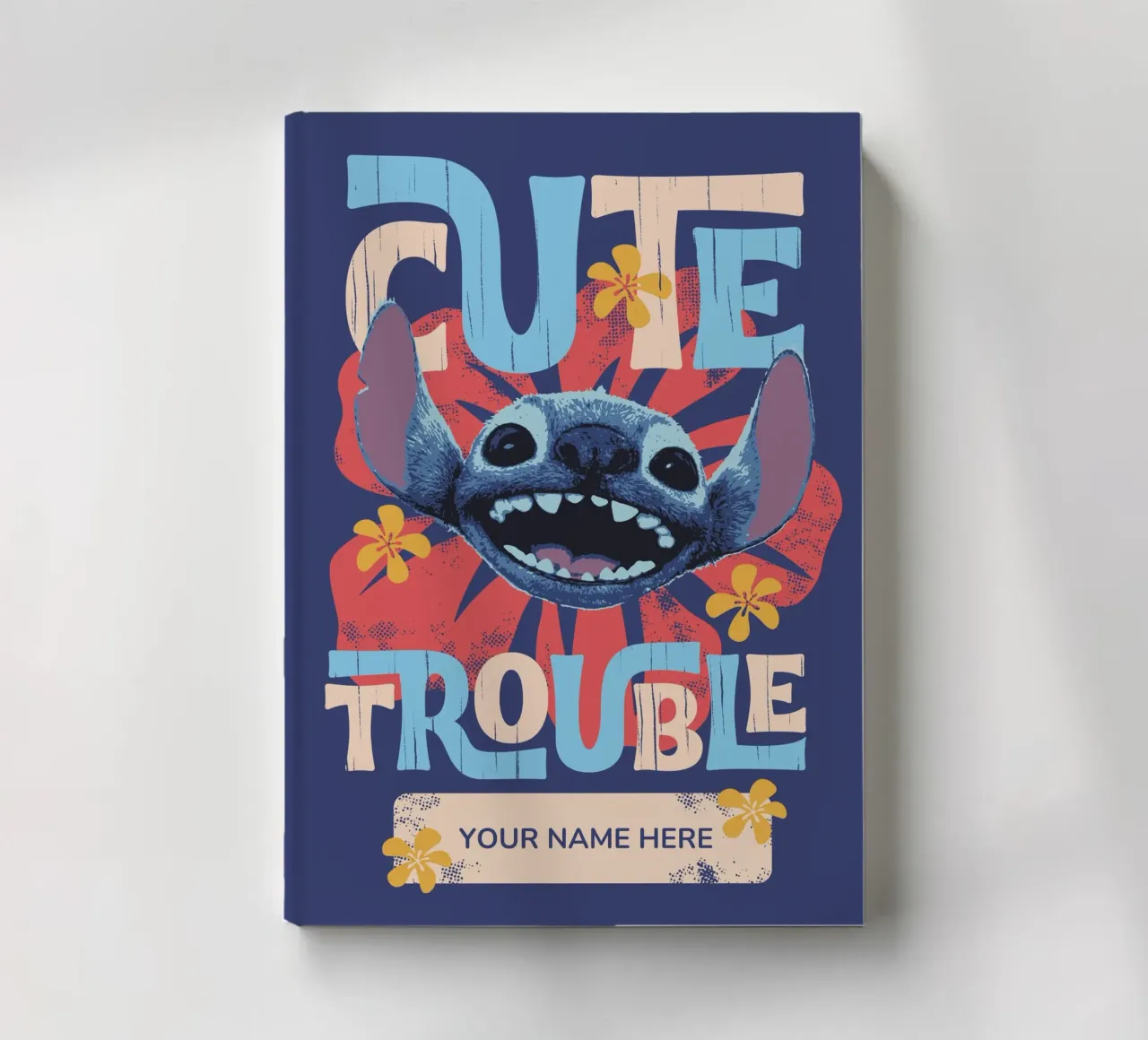Stitch "cute trouble" III - Notebook Notizbuch von Stitch