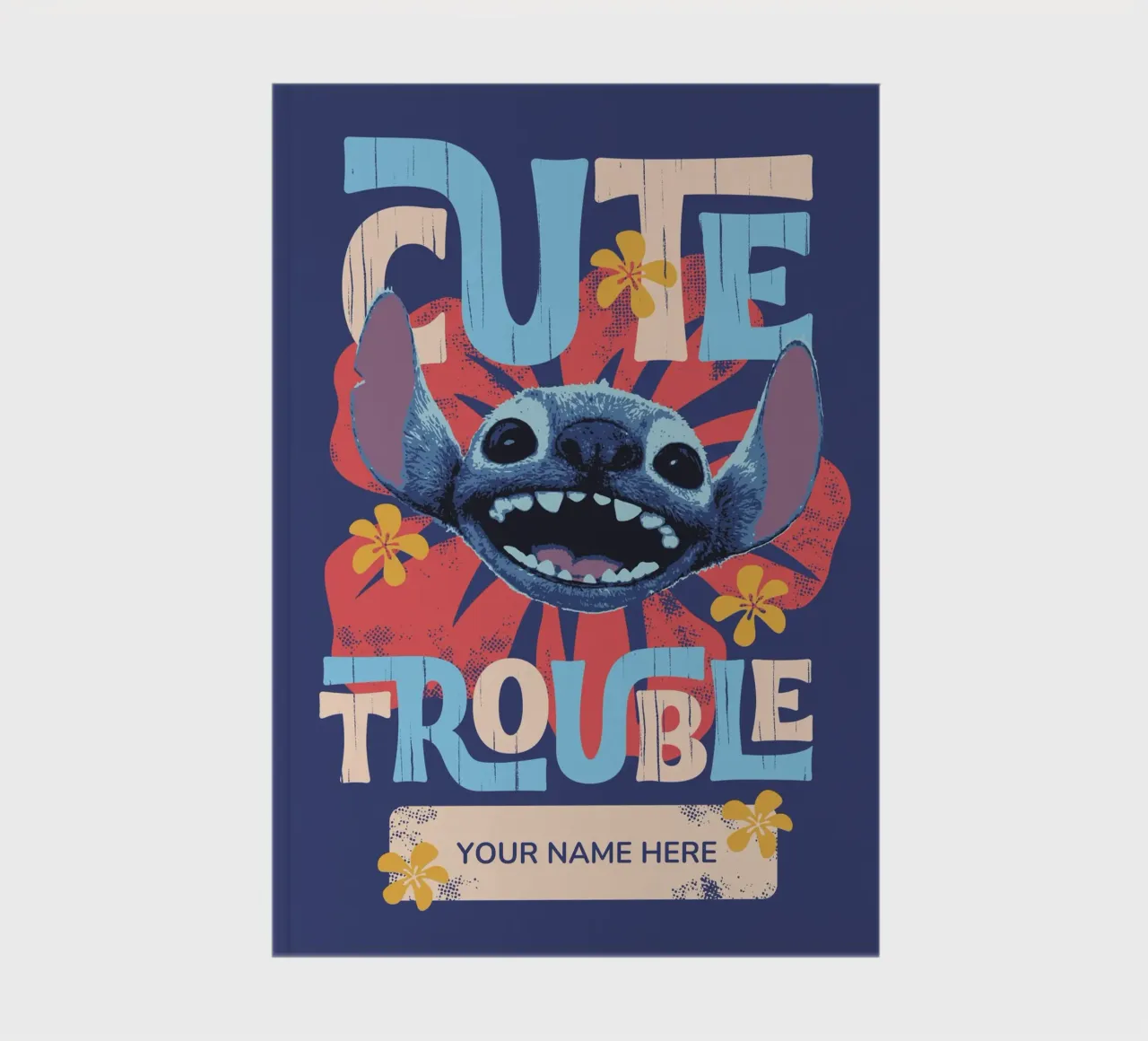 Stitch "cute trouble" III - Notebook Notizbuch von Stitch