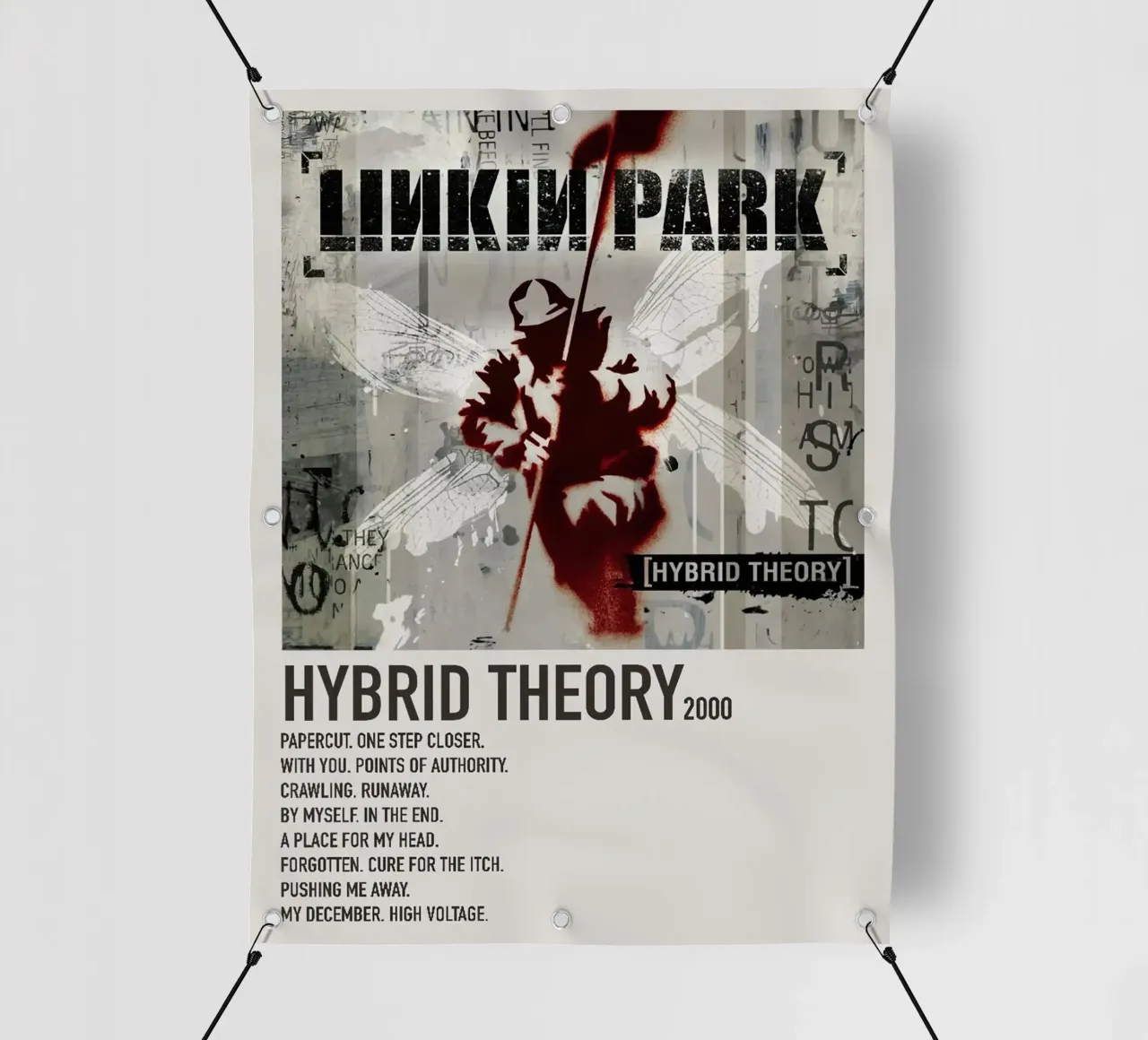 Linkin Park Hybrid Theory telo in pvc da Roronoa7
