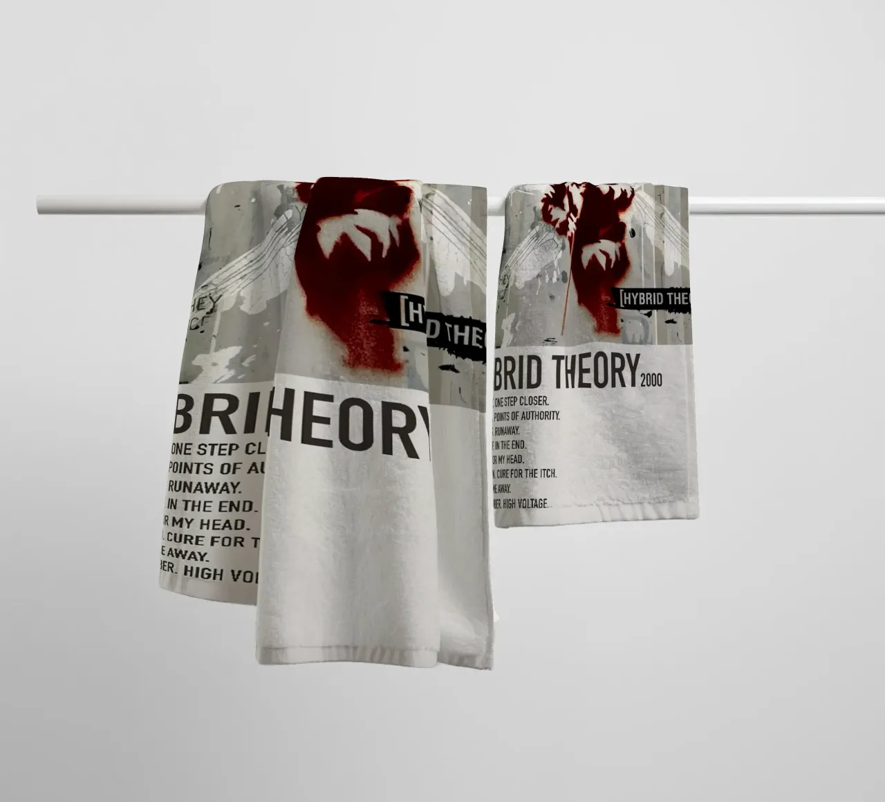 Linkin Park Hybrid Theory asciugamano da bagno da Roronoa7