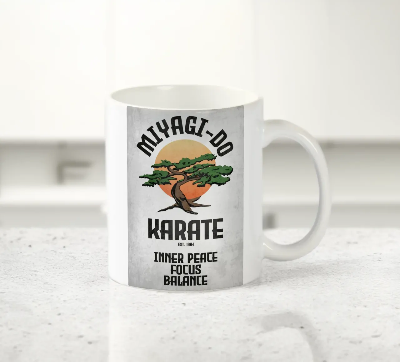 Karate Miyagi-Do tazza in ceramica da Junkie Movie