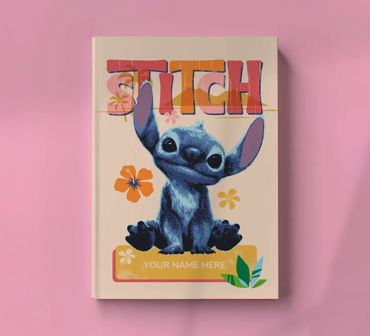 Pink Stitch - Notebook Notizbuch von Stitch
