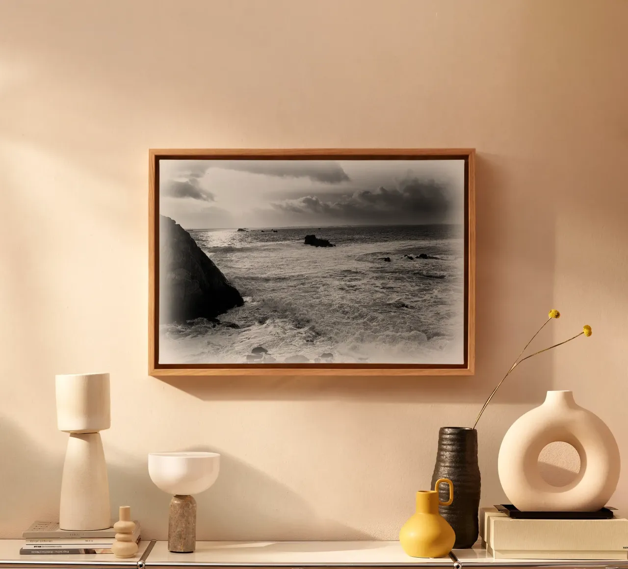 BW89 tela con Cornice a cassetta da Thierry vobmann photography