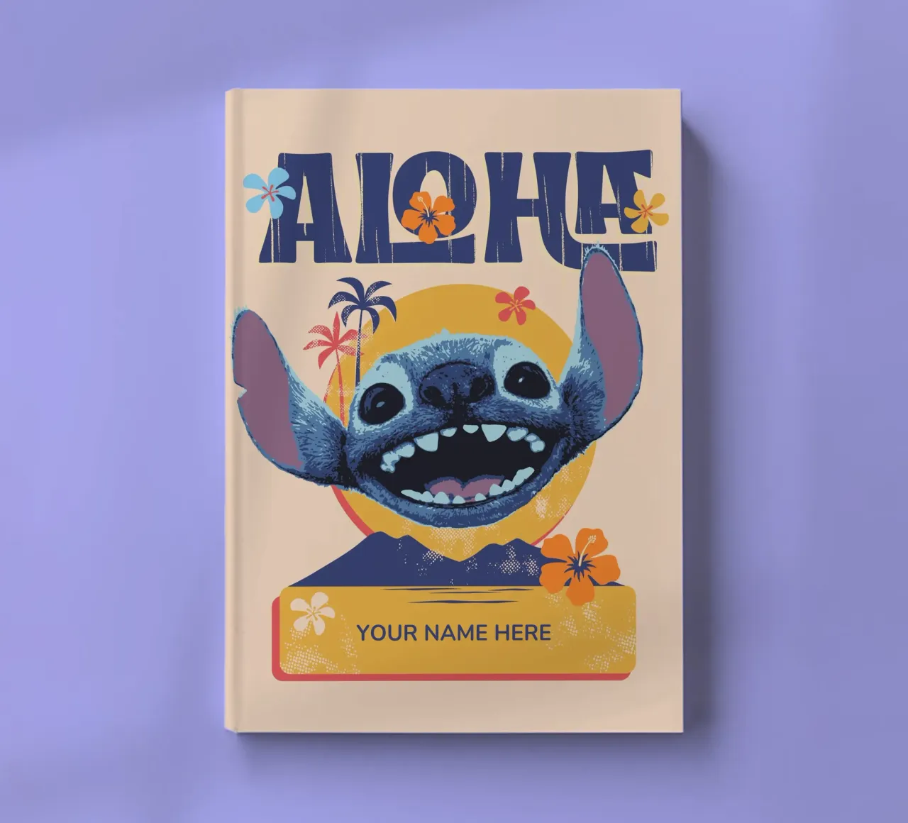 blue Stitch - Notebook Notizbuch von Stitch