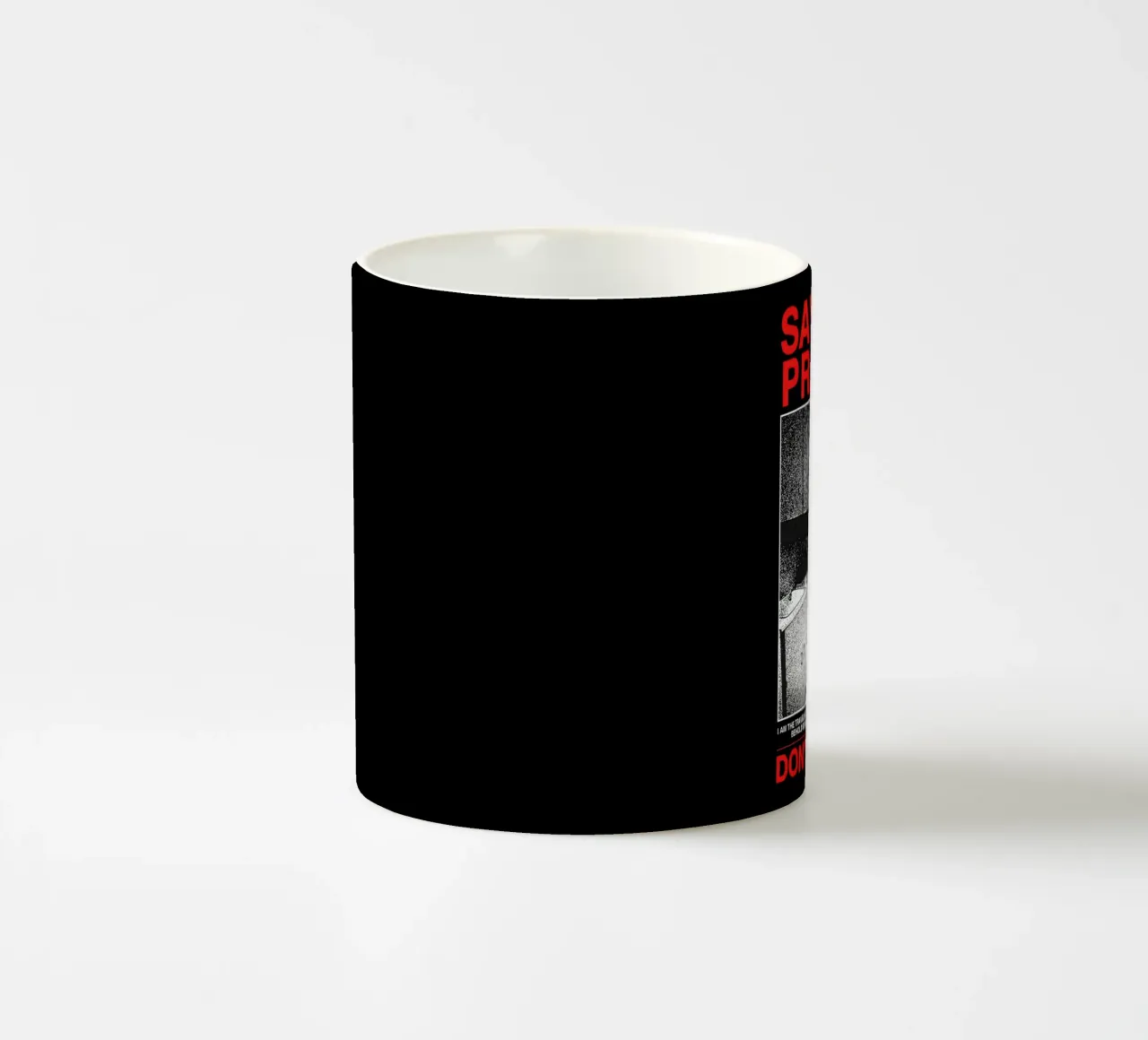 Dite le vostre preghiere, non lasciatelo entrare tazza in ceramica da Junkie Movie 2