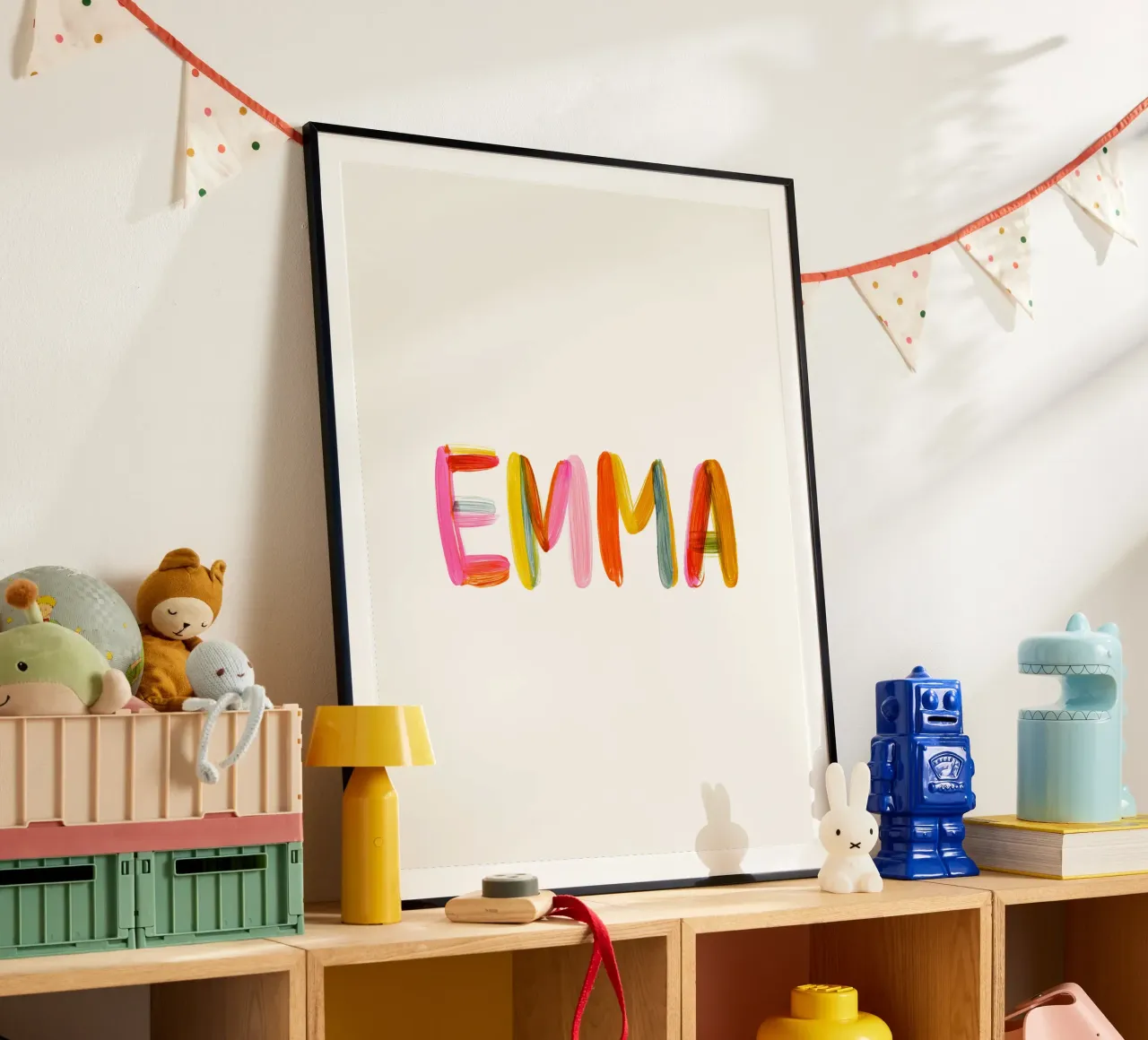 Emma poster con telaio in plastica da Giggly Colors