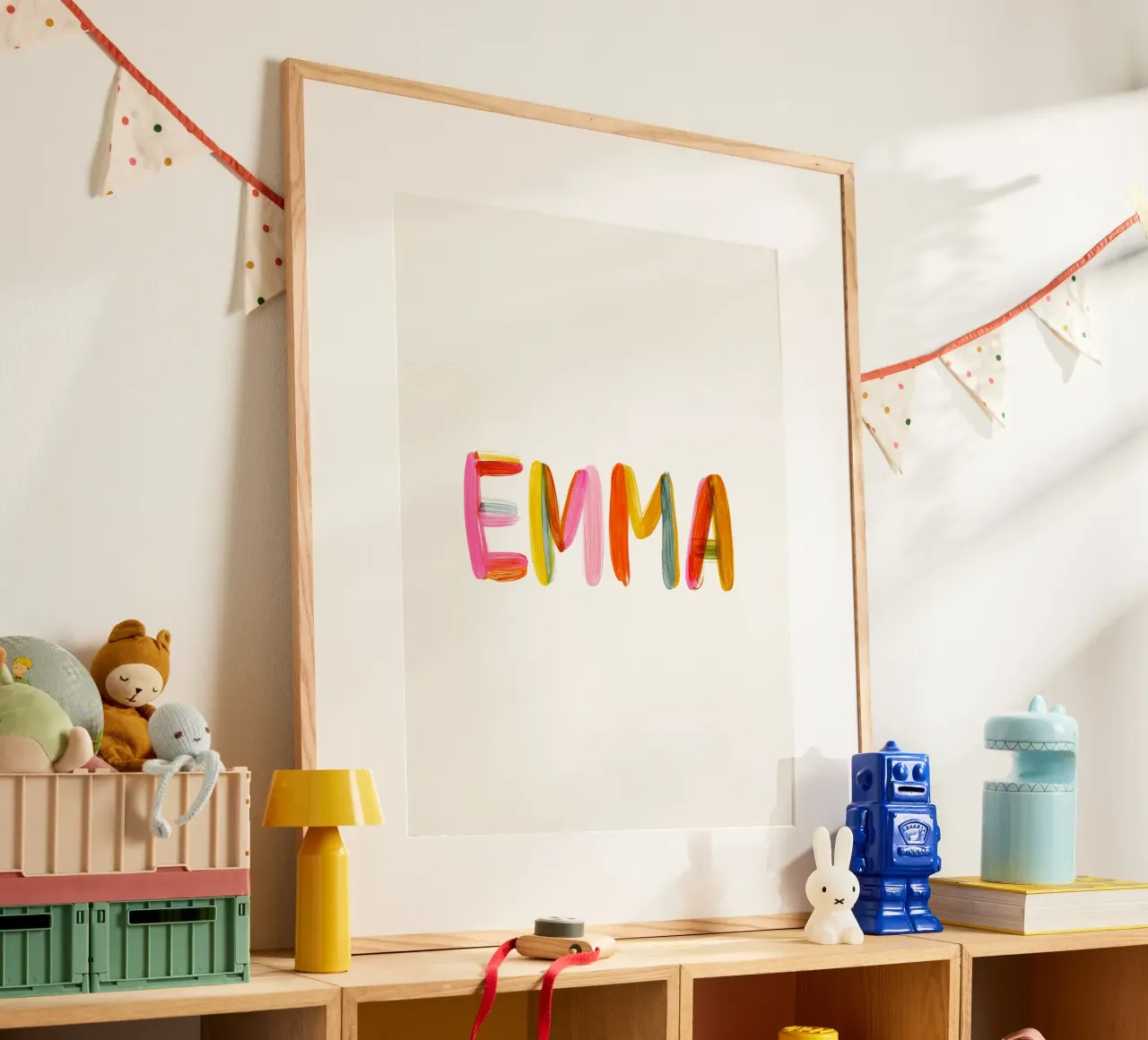 Emma poster con telaio in plastica da Giggly Colors