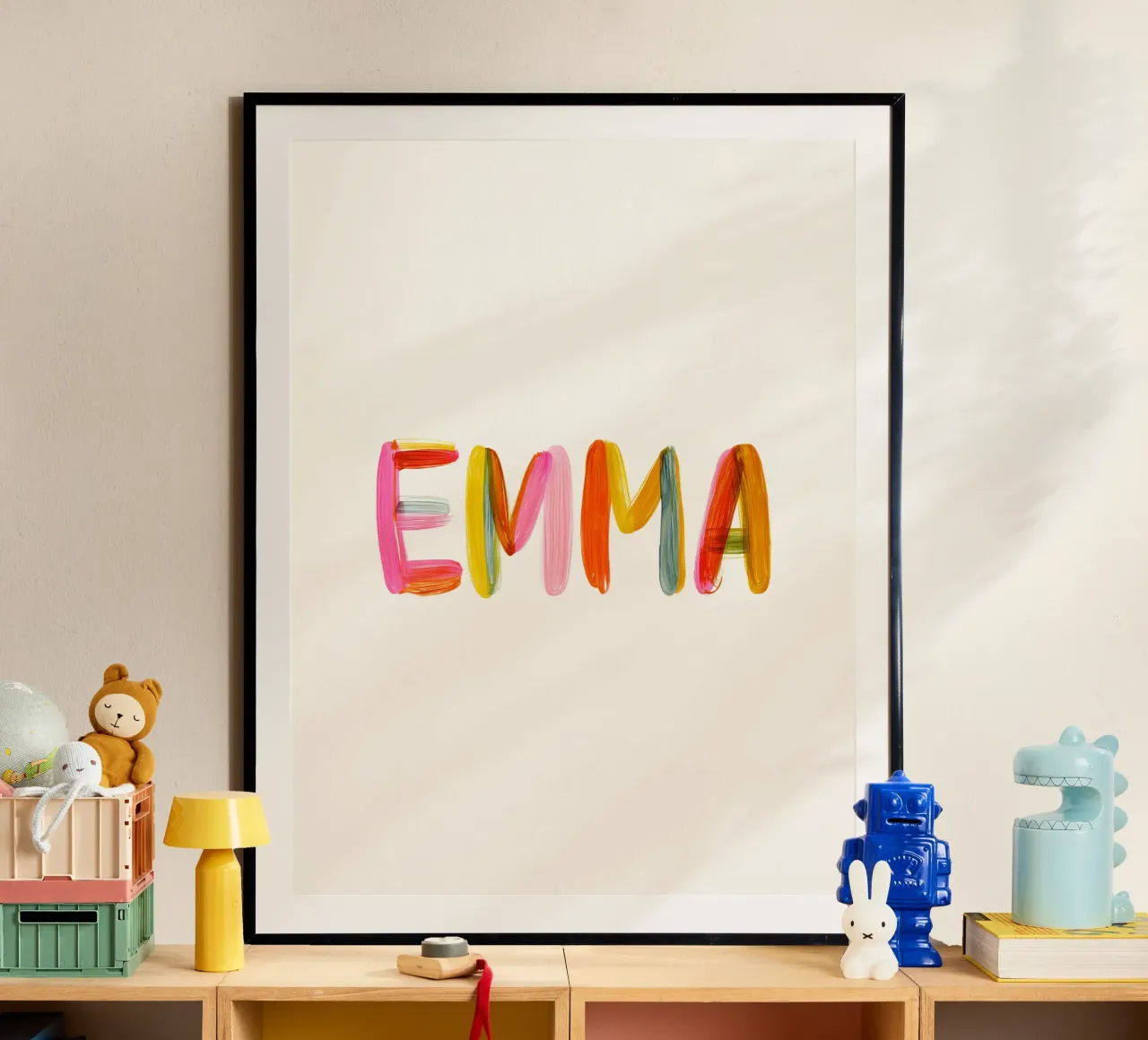 Emma poster con telaio in plastica da Giggly Colors