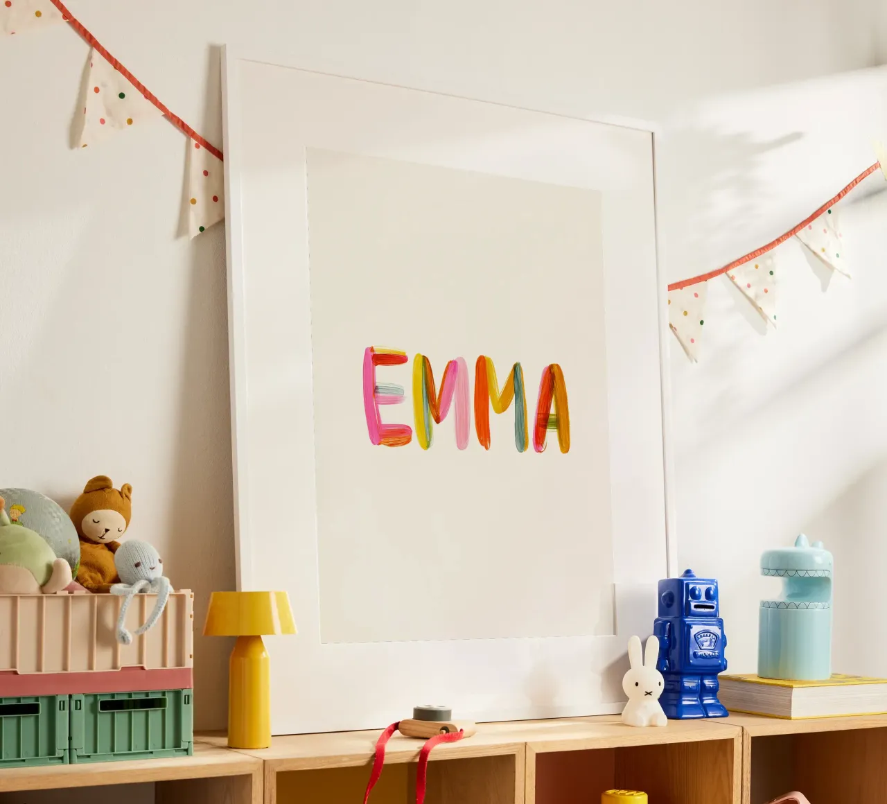 Emma poster con telaio in plastica da Giggly Colors