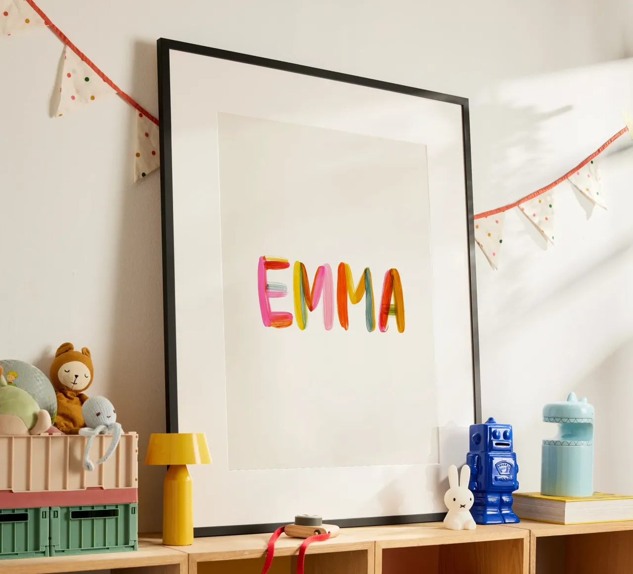 Emma poster con telaio in plastica da Giggly Colors