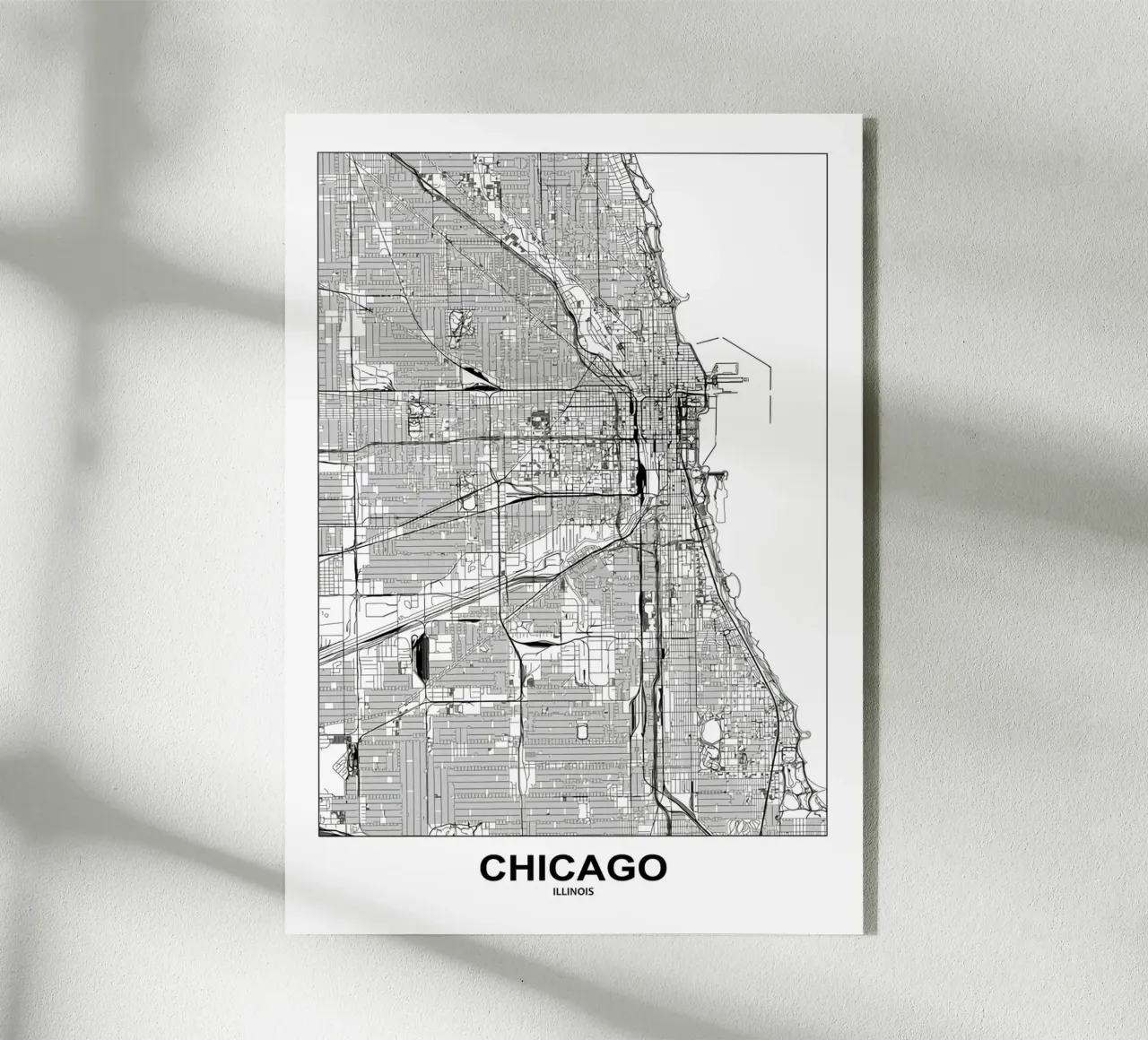 Chicago, Illinois plexiglass da Margaret Lister