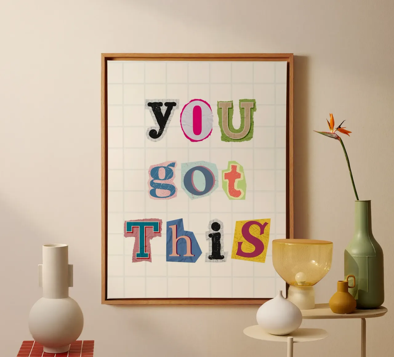 You got this tela con Cornice a cassetta da PinkCandyWalls