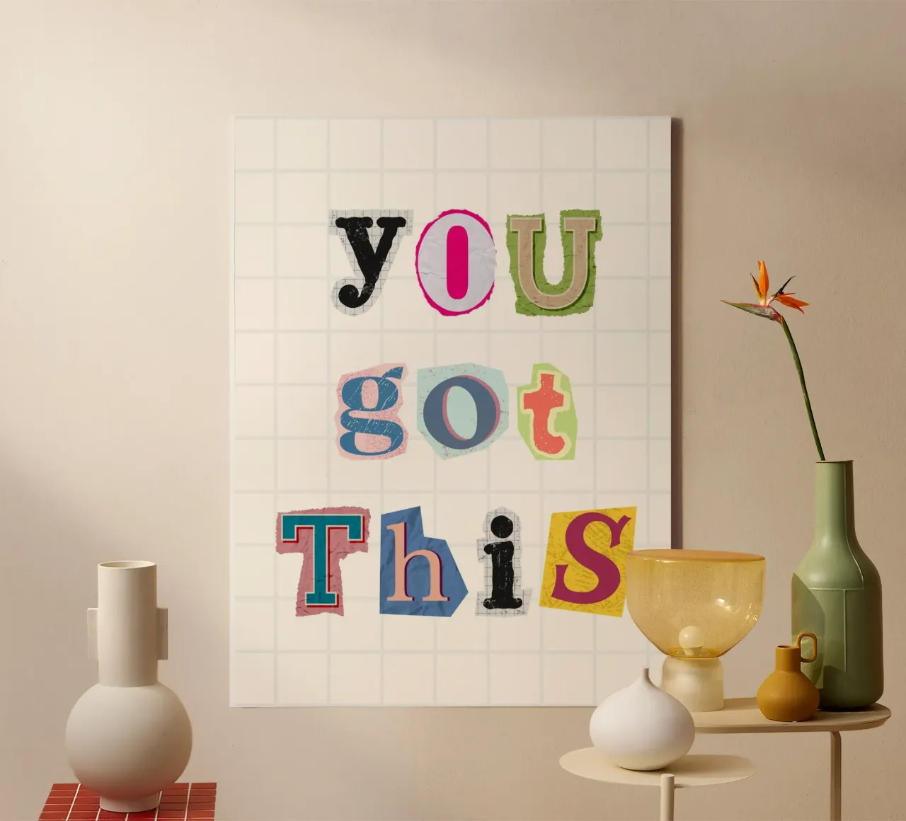 You got this tela con Cornice a cassetta da PinkCandyWalls