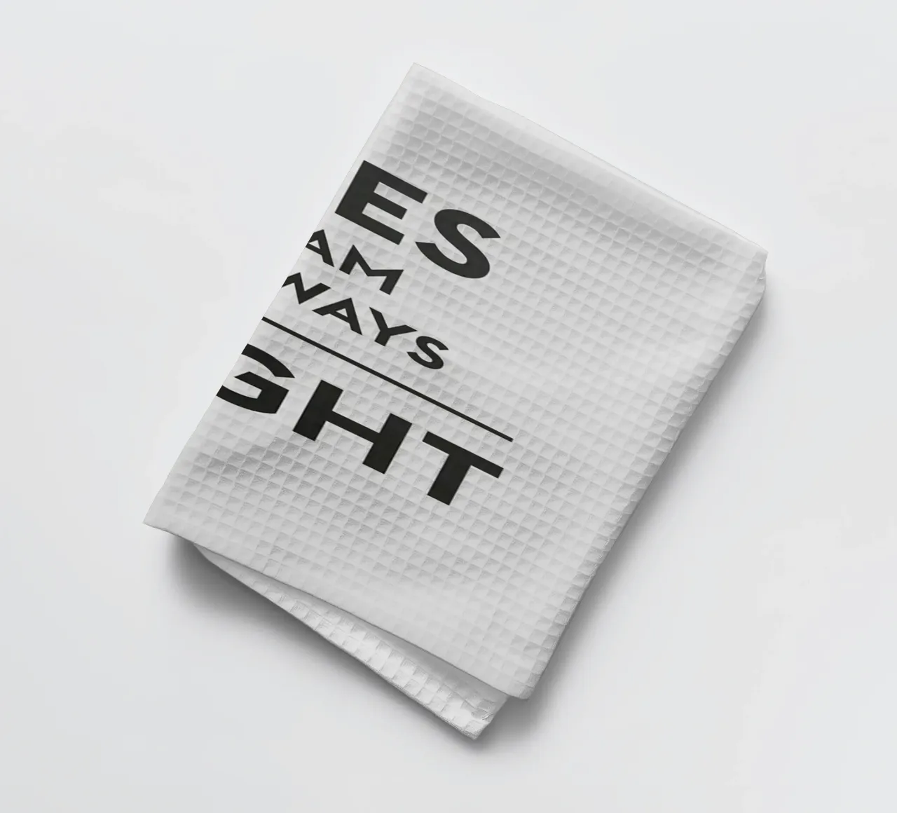 Ja, ich habe immer Recht Geschirrtuch von Mildred Store