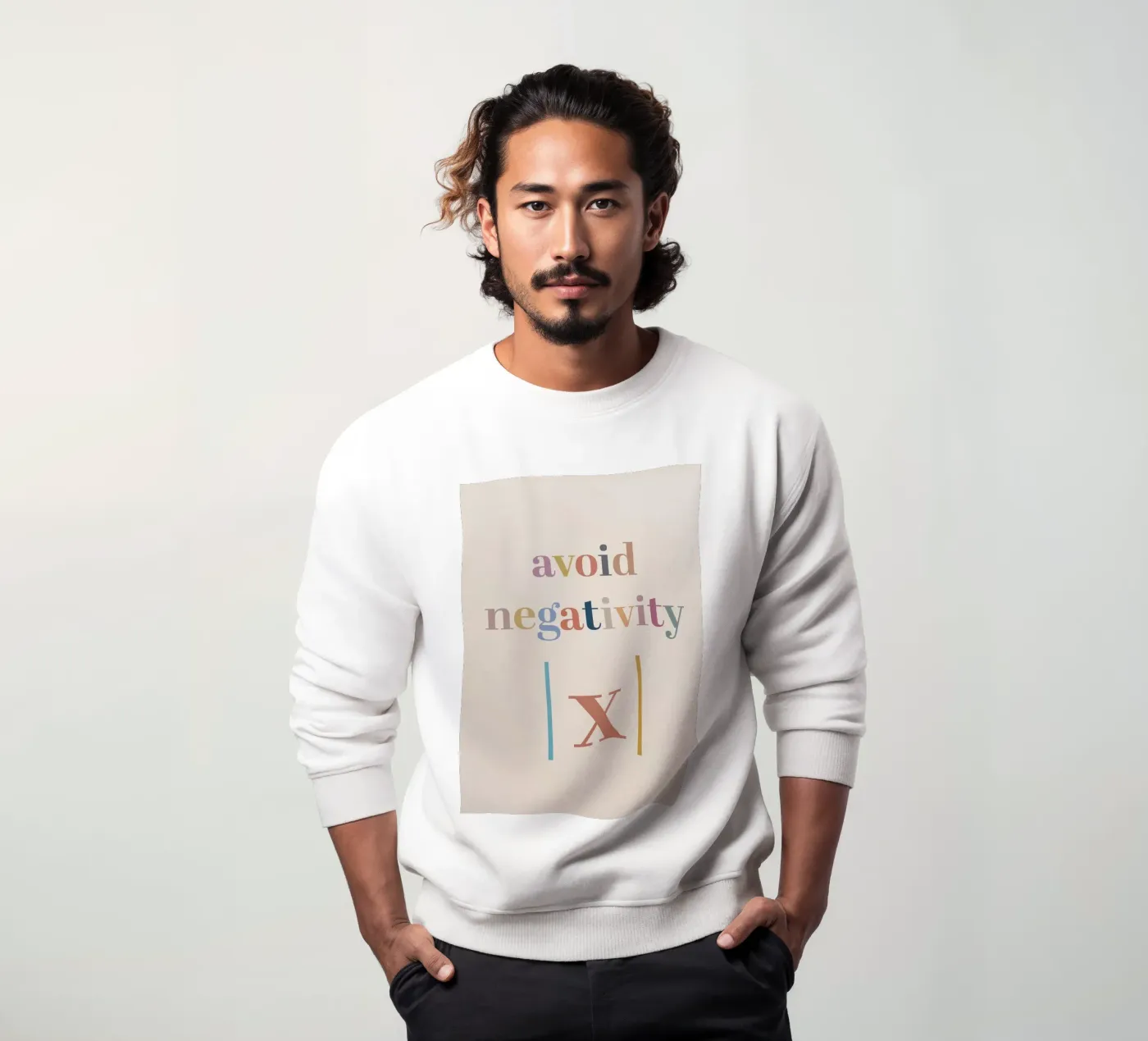 Avoid Negativity Absolute Value Sweatshirt von Mildred Store