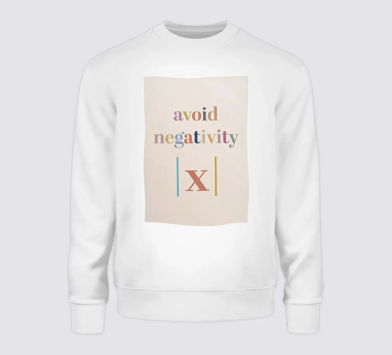 Evitare la negatività Valore assoluto felpa da Mildred Store