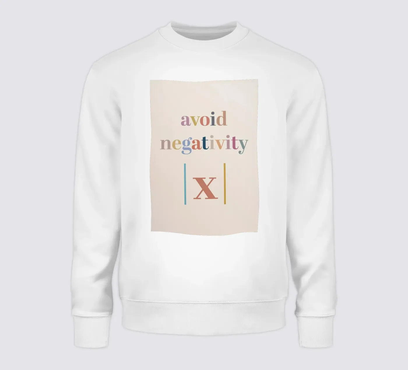Avoid Negativity Absolute Value Sweatshirt von Mildred Store