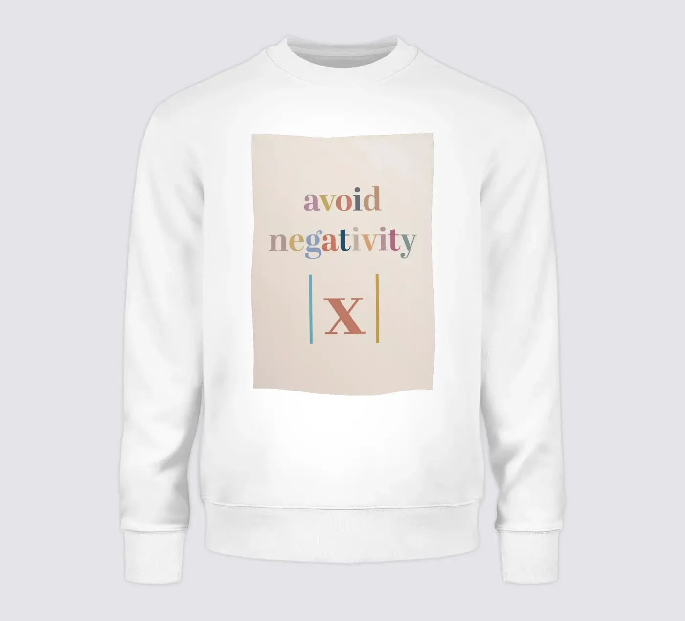 Avoid Negativity Absolute Value Sweatshirt von Mildred Store