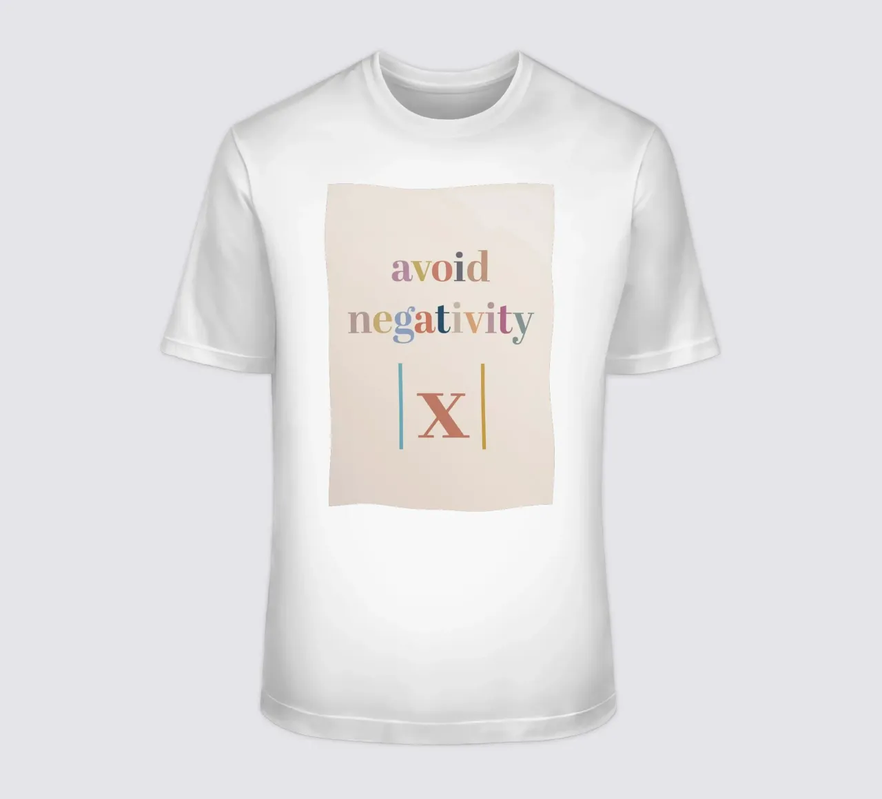 Evitare la negatività Valore assoluto t-shirt da Mildred Store